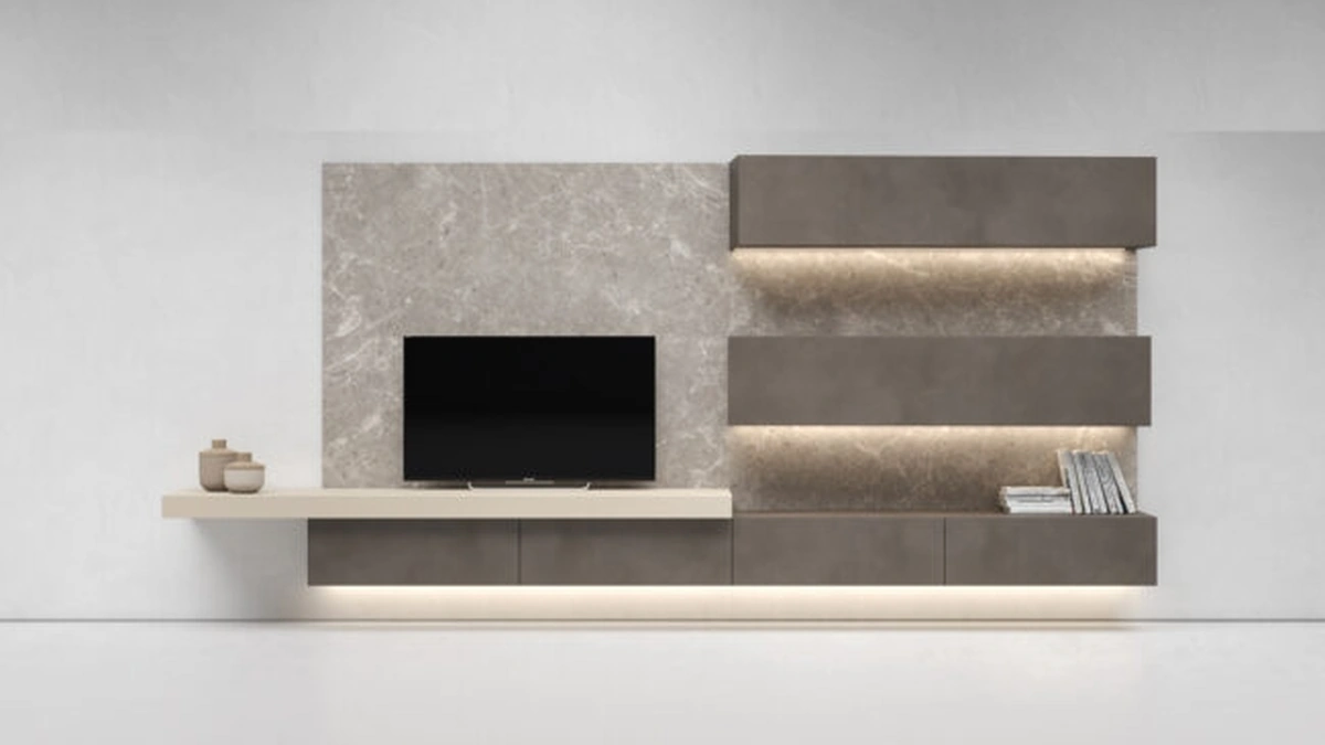 Parete Attrezzata I-ModulART H di Presotto