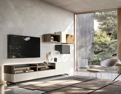 Parete Attrezzata Lampo 033 di Sangiacomo