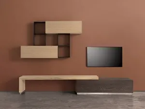 Parete Attrezzata Leonardo Geo 03 di Arte Brotto