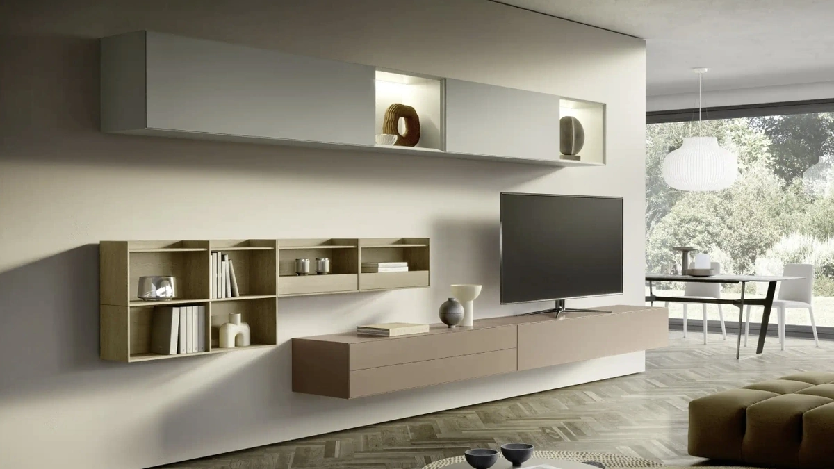 Parete Attrezzata Domino 03 di Sangiacomo