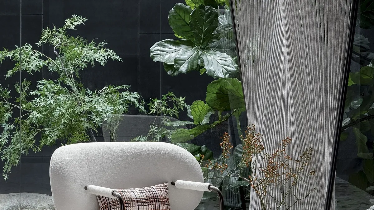 Poltroncina Cross lounge chair di Bonaldo