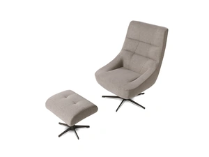 Poltrona in tessuto Giulia di Nicoletti Home