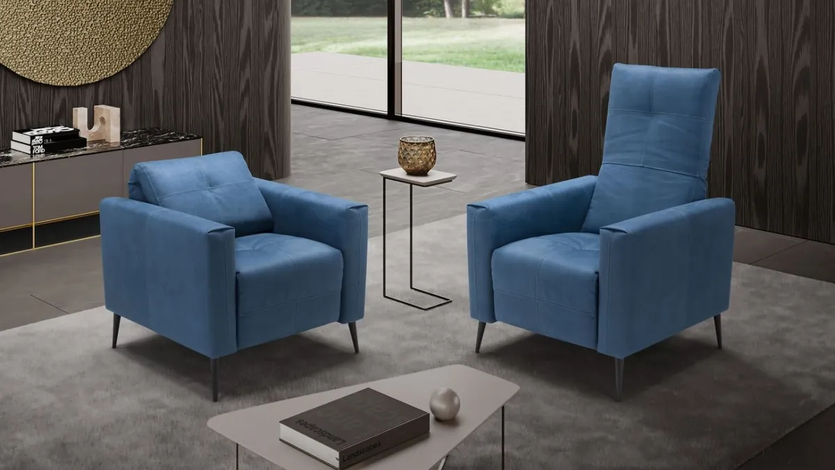 Poltrona in pelle Sugar di Egoitaliano