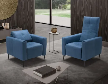 Poltroncina in pelle Sugar di Egoitaliano