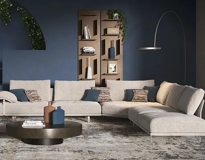 Divano angolare Heston di Cattelan Italia