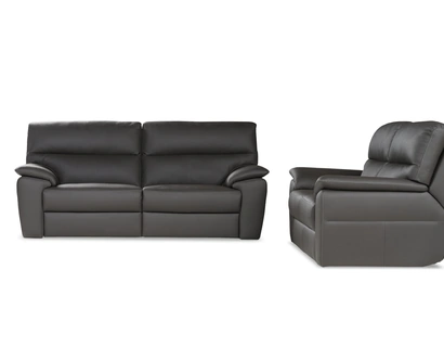 Salotto relax Detroit in pelle di Nicoletti Home