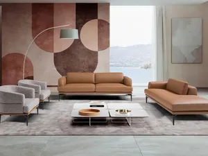 Divano in pelle Tiago di Egoitaliano