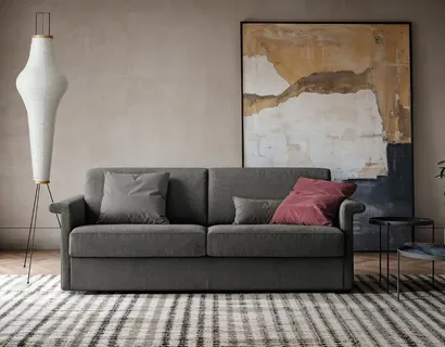Divano Letto lineare Titus di Doimo Salotti