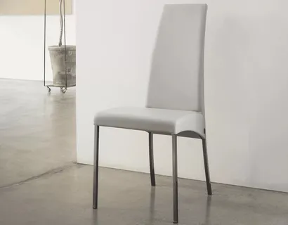 Sedia Aida in ecopelle di Bontempi