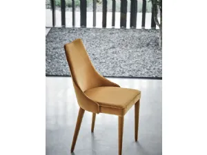 Sedia Clara in ecopelle di Bontempi