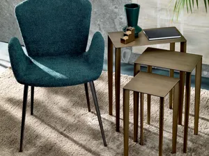 Sedia Giada in tessuto di Riflessi