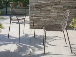 Sedia in metallo Jasmine di Altacom