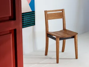 Sedia di design in legno e metallo SD239 di Devina Nais