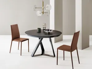 Tavolo allungabile Millennium Rotondo di Bontempi