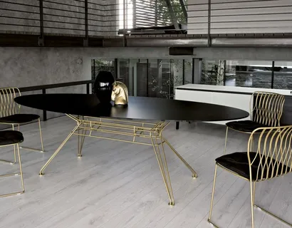 Tavolo ovale Sander di Bontempi