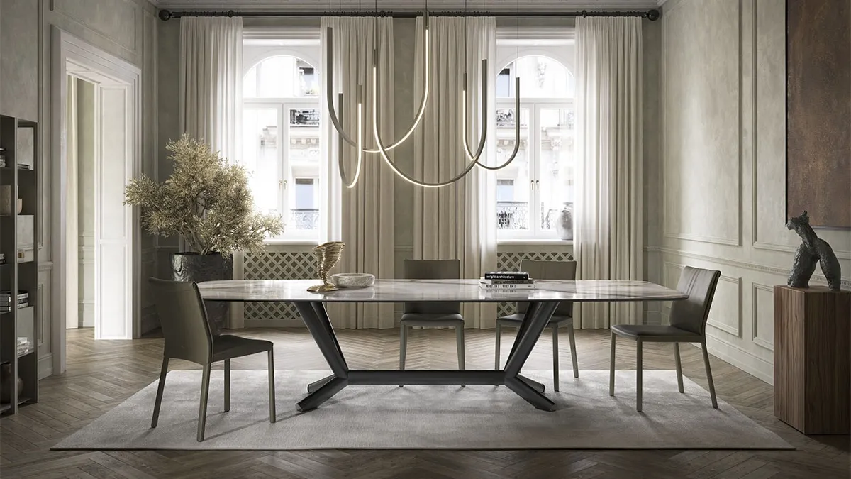 Tavolo Planer Keramik di Cattelan Italia