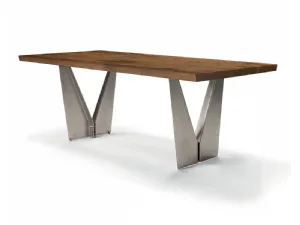 Tavolo Leonardo L640N di Arte Brotto