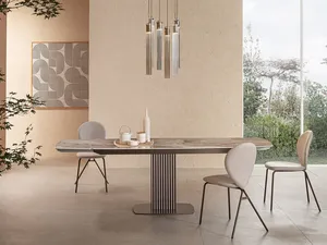 Tavolo allungabile di design Onda di Riflessi