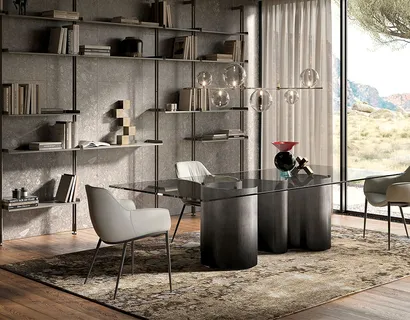 Tavolo Papel Glass di Cattelan Italia
