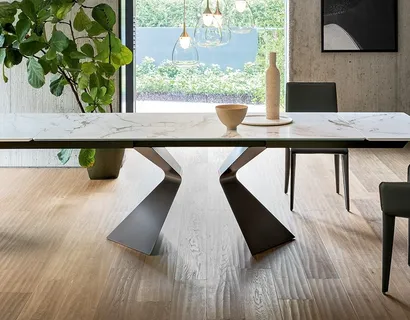 Tavolo allungabile Prora in ceramica di Bonaldo