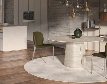 Tavolo Rado Keramik Round di Cattelan Italia