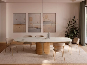 Tavolo Talos in SuperMarmo di Bontempi