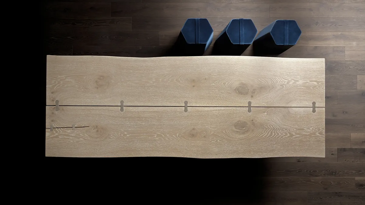 Tavolo Vero U di Arte Brotto