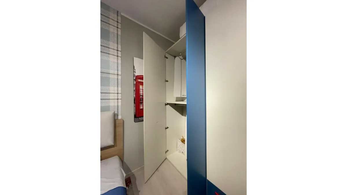 Cameretta blu navy moretti compact