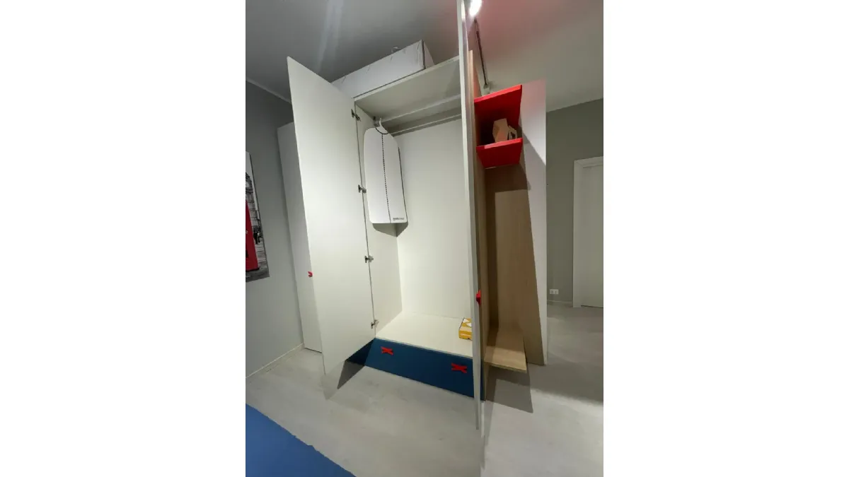 Cameretta blu navy moretti compact