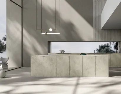 Cucina Design con isola Elementi 03 di Snaidero