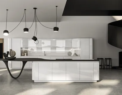 Cucina Design con isola Ola 04 di Snaidero