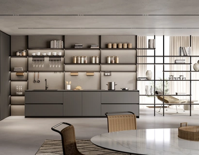 Cucina Design angolare One 01 di Ernestomeda