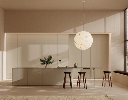 Cucina Design con isola One 02 di Ernestomeda