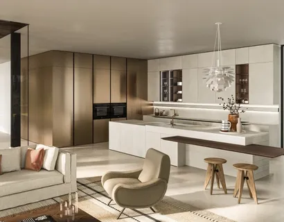 Cucina Design con isola Elementi 01 di Snaidero