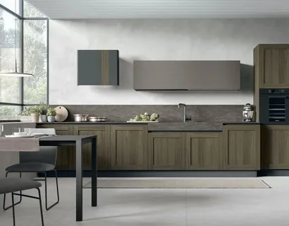 Cucina Moderna lineare City 03 di Stosa