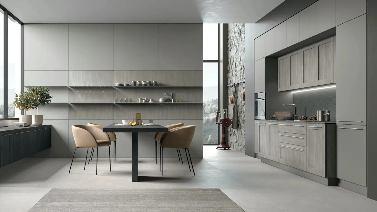 Cucina Moderna Stosa Metropolis: arredamento e mobili per cucine moderne