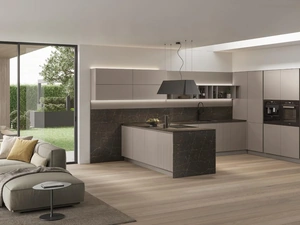 Cucina Moderna Color Trend Modern 01 con penisola di Stosa