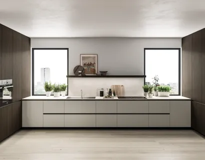 Cucina Moderna angolare Folio 01 di Snaidero