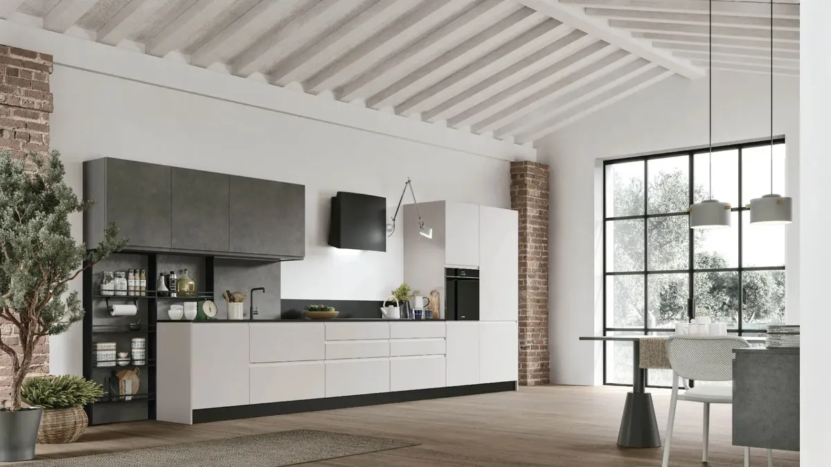 Cucina Moderna lineare Karma 03 di Stosa