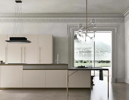 Cucina Moderna con isola Metropolis 04 di Stosa