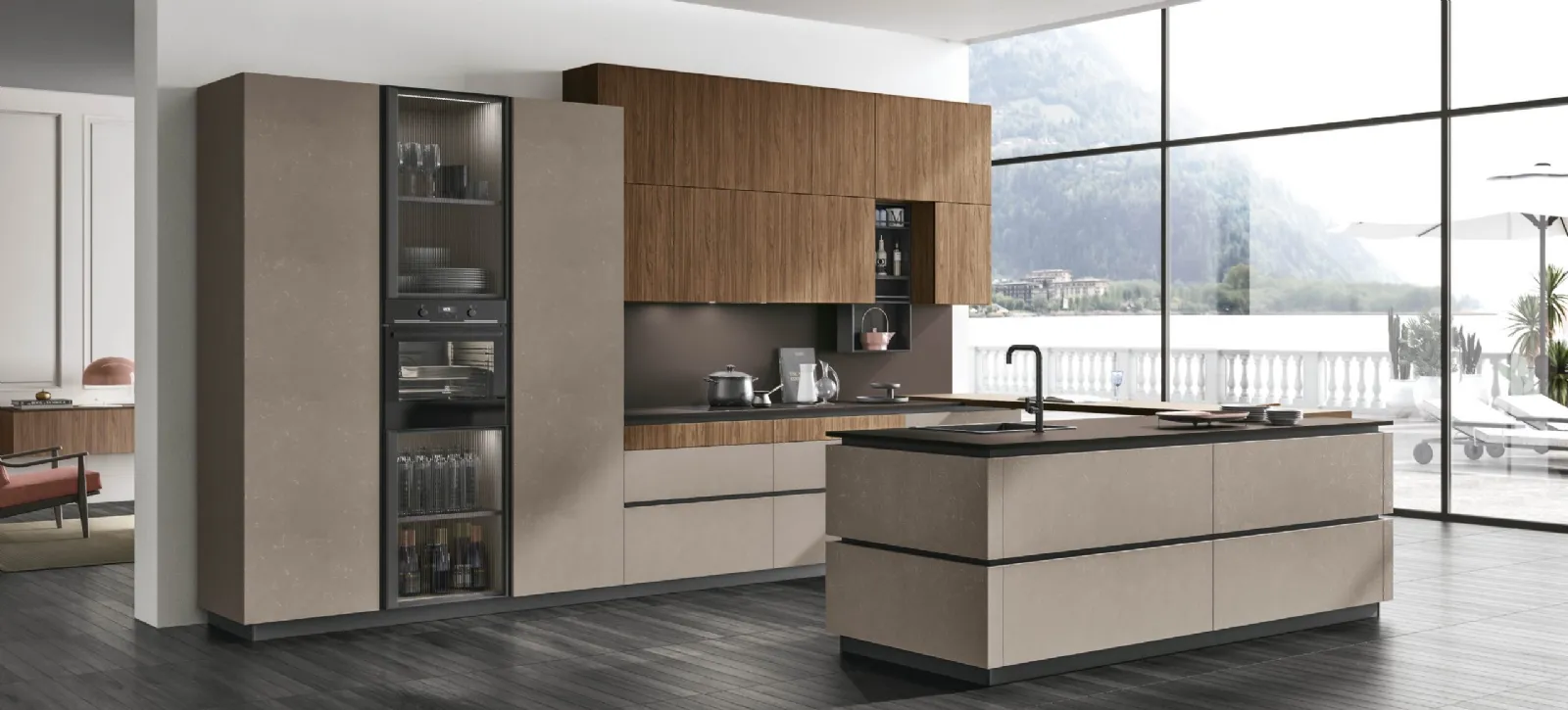 Cucina Moderna Stosa Metropolis: arredamento e mobili per cucine moderne