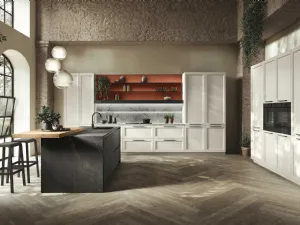 Cucina Moderna in frassino con isola Palio 06 di Stosa