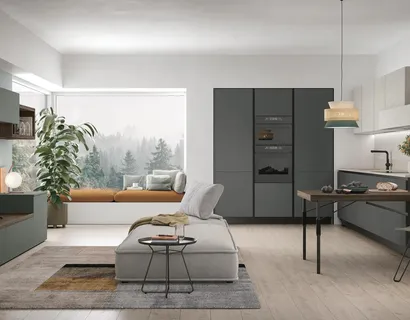 Cucina Moderna angolare Young 02 di Stosa
