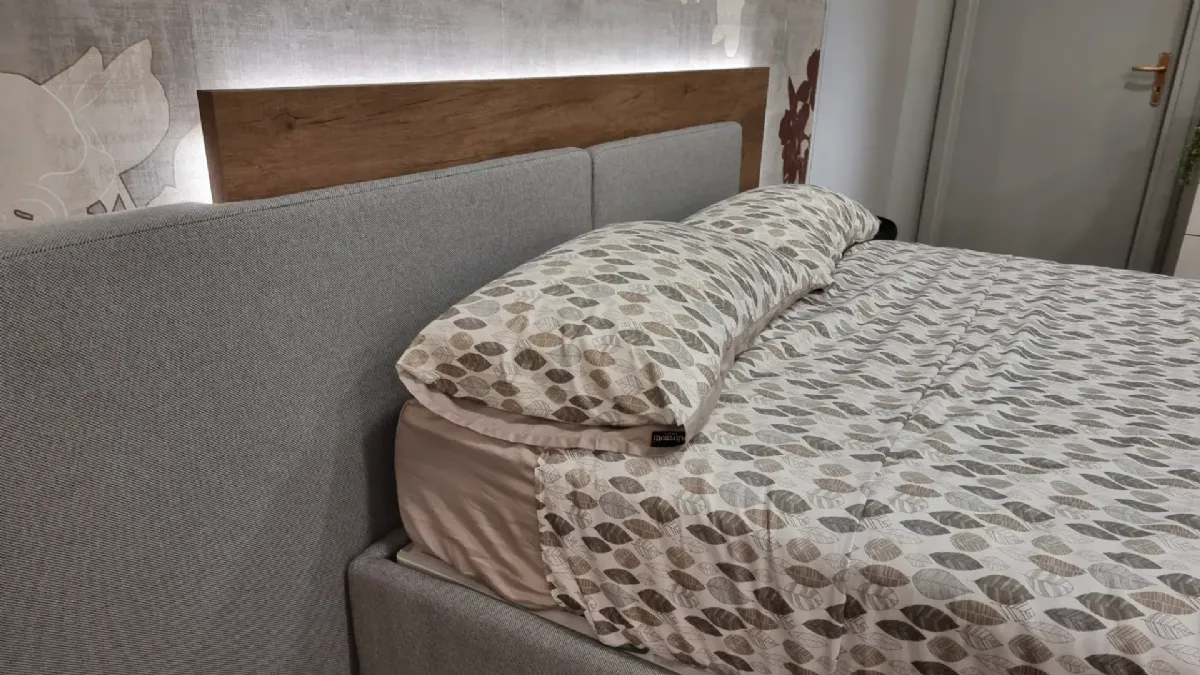 Letto matrimoniale moderno Double Tomasella