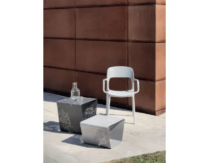 Sedia da giardino impilabile Gipsy Outdoor di Bontempi