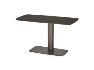 Scrivania Operativa in legno e metallo Run Wood di Cattelan Italia